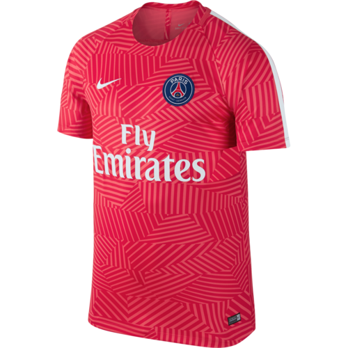 [해외][Order] 16-17 Paris Saint-Germain  Squad Top - Ember Glow/White