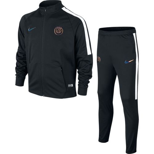 [해외][Order] 16-17 Paris Saint-Germain Dry Squad Track Suit - Black/Black/White