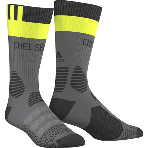 [해외][Order] 16-17 Chelsea(CFC) Training Socks - Granite/Solar Yellow/Black