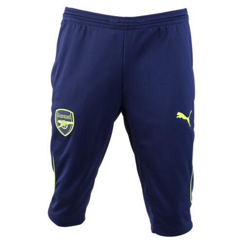[해외][Order] 16-17 Arsenal 3/4 Training Pant Without Pockets - Peacoat/Safety Yellow