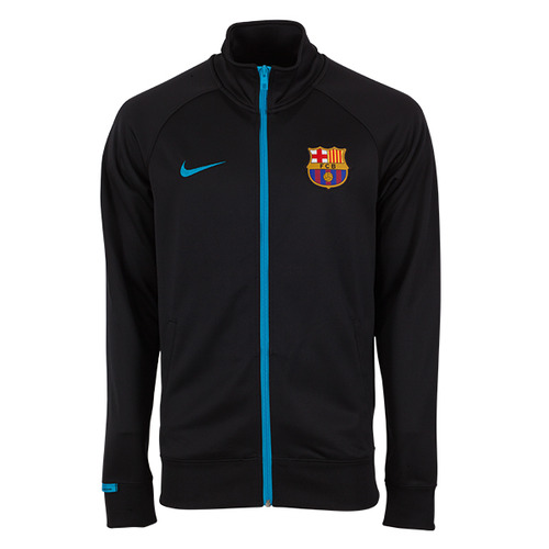 15-16 Barcelona Core Trainer Jacket - Black