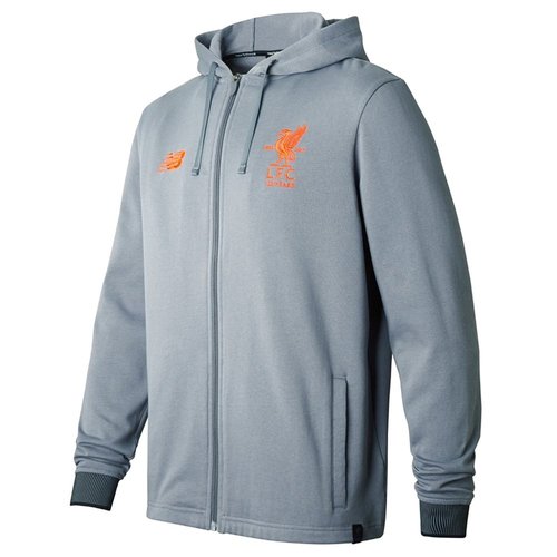 [해외][Order] 17-18 Liverpool Elite Travel Hoody Jacket- Gun Metal