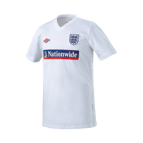 [Order] 09-11 England Home Cotton T-Shirt - White