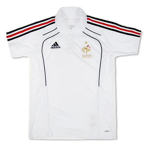 09-11 France(FFF) polo Shirt(White)
