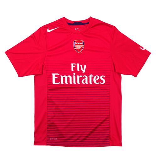 09-10 Arsenal Training Top(Red)
