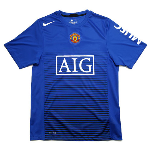 09-10 Manchester United Free Match Top(Blue)