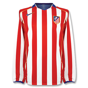 04-05 AT Madrid Home L/S Player Issued + 9 F. TORRES (Size:M)