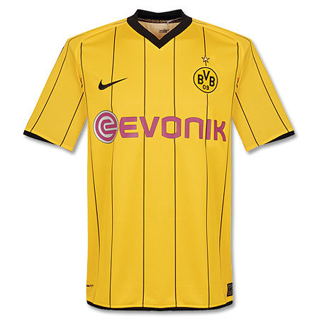 08-09 Borussia Dortmund Home + 3 Y. P. LEE (Size:M)