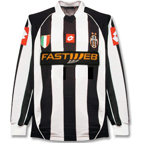 [Used]02-03 Juventus Home L/S + DEL PIERO (Size:S)