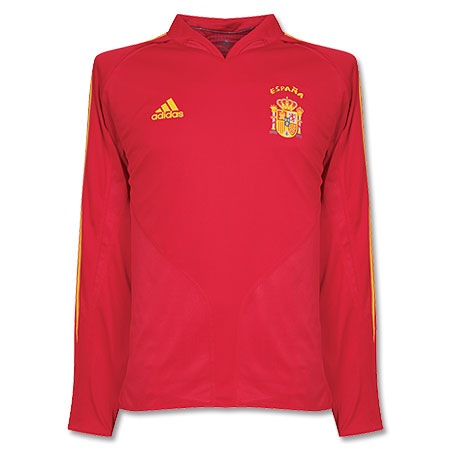 03-05 Spain Home L/S (Authentic Player Issue)+ 17 JOAQUIN (Size:L)