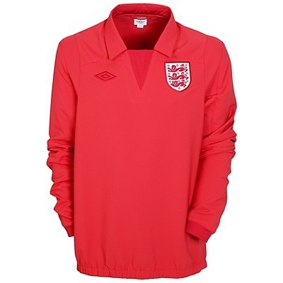 10-11 England Drill Top - Special Edition / Red