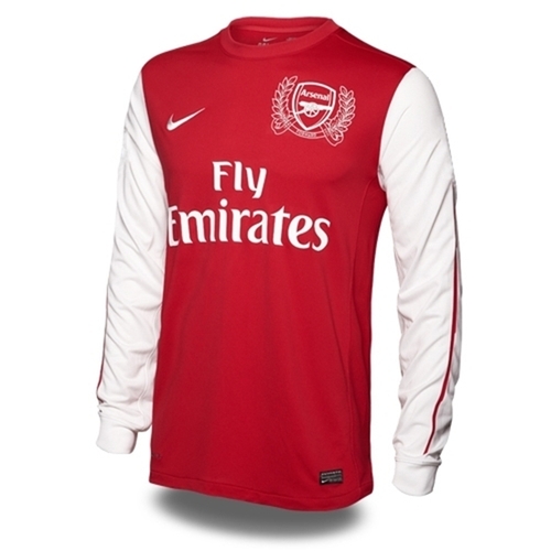 11-12 Arsenal(AFC) Authetic Home L/S(125th Anniversary)