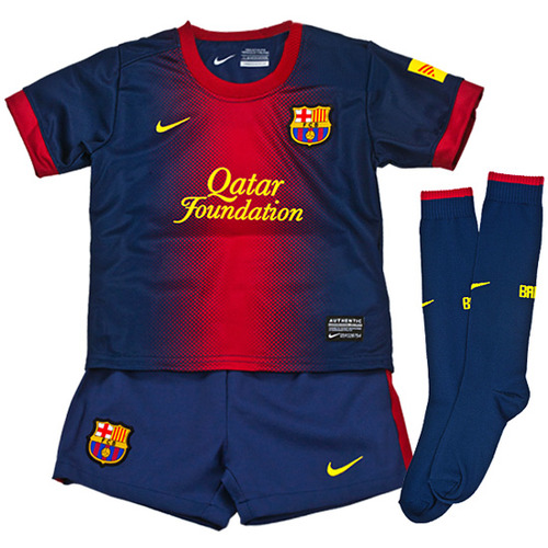 12-13 Barcelona Home Little Boys Kit