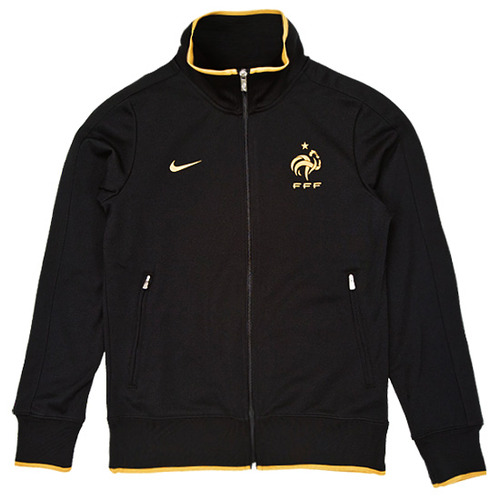 12-13 France(FFF) Authentic N98 Jacket (Black/Gold)