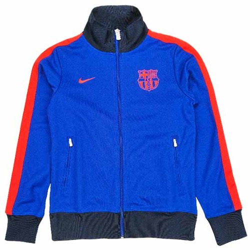 [Order] 12-13 Barcelona(FCB) Authentic N98 Jacket (Deep Royal Blue/Challenge Red)
