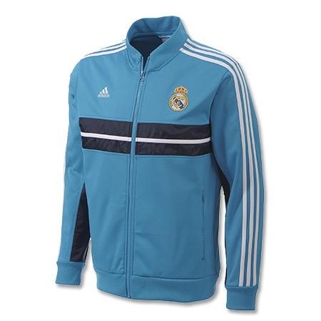 [Order] 12-13 Real Madrid Boys Anthem Jacket (Blue) - KIDS