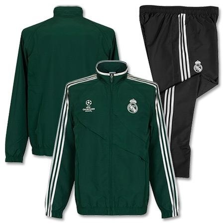 [Order] 12-13 Real Madrid UCL(UEFA Champions League) Training Presentation Tracksuit - Green