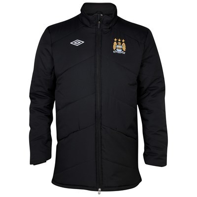 [Order] 12-13 Manchester City Training Padded Jacket - Black