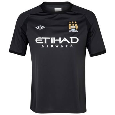 [Order] 12-13 Manchester City Boys Training Shirt(Black) - KIDS
