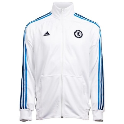 [Order] 12-13 Chelsea(CFC) Core Track Top - White/Cyan