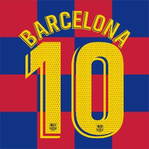 19-20 바르셀로나(FC Barcelona) 라 리가 프린팅