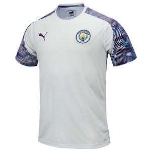 19-20 Manchester City Training Jersey - White