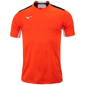 미즈노 게임 셔츠 20 - Orange/White
