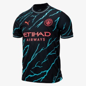 23-24 Manchester City  UEFA Champions League 3rd Jersey (77046003)