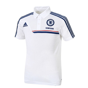 13-14 Chelsea (CFC) Polo Shirt - White