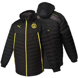 [Order] 13-14 Borussia Dortmund Boys Padded Coach Jacket - KIDS