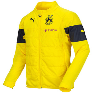[Order] 14-15 Borussia Dortmund (BVB) Padded Training Top - Yellow