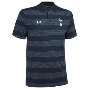 [해외][Order] 14-15 Tottenham Striped Polo Shirt - Navy