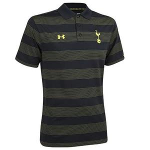 [해외][Order] 14-15 Tottenham Striped Polo Shirt - Black