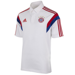 [Order] 14-15 Bayern Munchen Training Polo - White