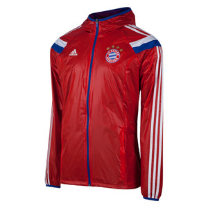 [Order] 14-15 Bayern Munchen Anthem Jacket - True Red
