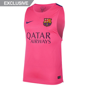 [Order] 14-15 Barcelona Squad Sleeveless Training Top - Pink