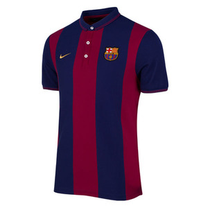 [Order] 14-15 Barcelona League Authentic Polo - Loyal Blue/Noble Red