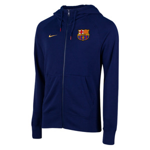 [Order] 14-15 Barcelona AW77 Authentic Full Zip Hoody - Loyal Blue
