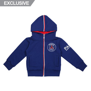 [Order] 14-15 PSG Sweat Zip Hoodie Jacket (Blue) - KIDS