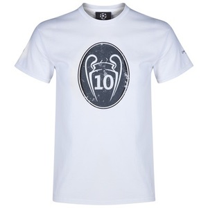 [Order] 14-15 Real Madrid UCL (UEFA Champions League) Boys 10 Shirt (White) - KIDS