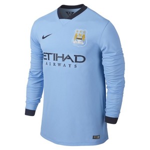 [Order] 14-15 Manchester City Boys UCL (Champions League) Home L/S - KIDS
