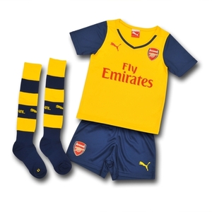 [해외][Order] 14-15 Arsenal Boys Away Mini Kits - INFANT