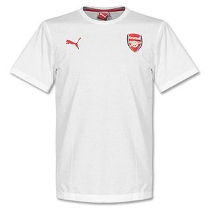 [해외][Order] 14-15 Arsenal Badge Tee - White