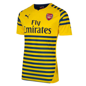 [해외][Order] 14-15 Arsenal Pre Match Jersey - Eatate Blue/Empire Yellow