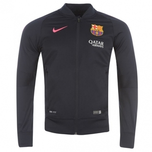 [해외][Order] 14-15 Barcelona Squad Knit Jacket - Navy/Pink