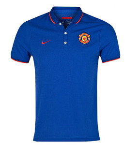 [해외][Order] 14-15 Manchester United Authentic League Polo Shirt - Blue