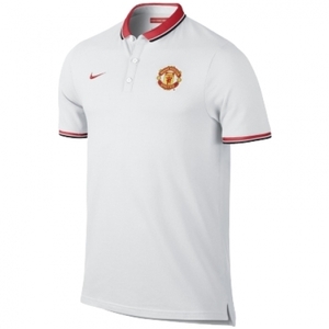 [해외][Order] 14-15 Manchester United Authentic League Polo Shirt - White