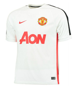 [해외][Order] 14-15 Manchester United Training Shirt - White
