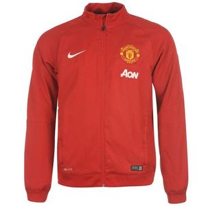 [해외][Order] 14-15 Manchester United Pre-Match Woven Jacket - Red