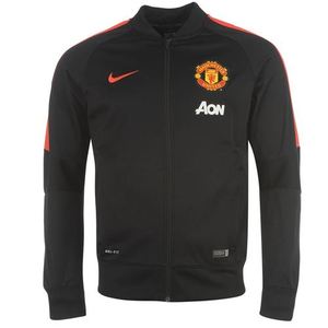 [해외][Order] 14-15 Manchester United Knitted Jacket - Black